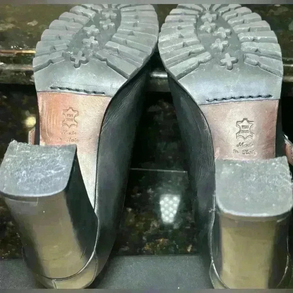 John Baker shoes, 3” heels, professional; Size: 7.5 Steampunk,Chic, quiet luxury - Picture 9 of 10